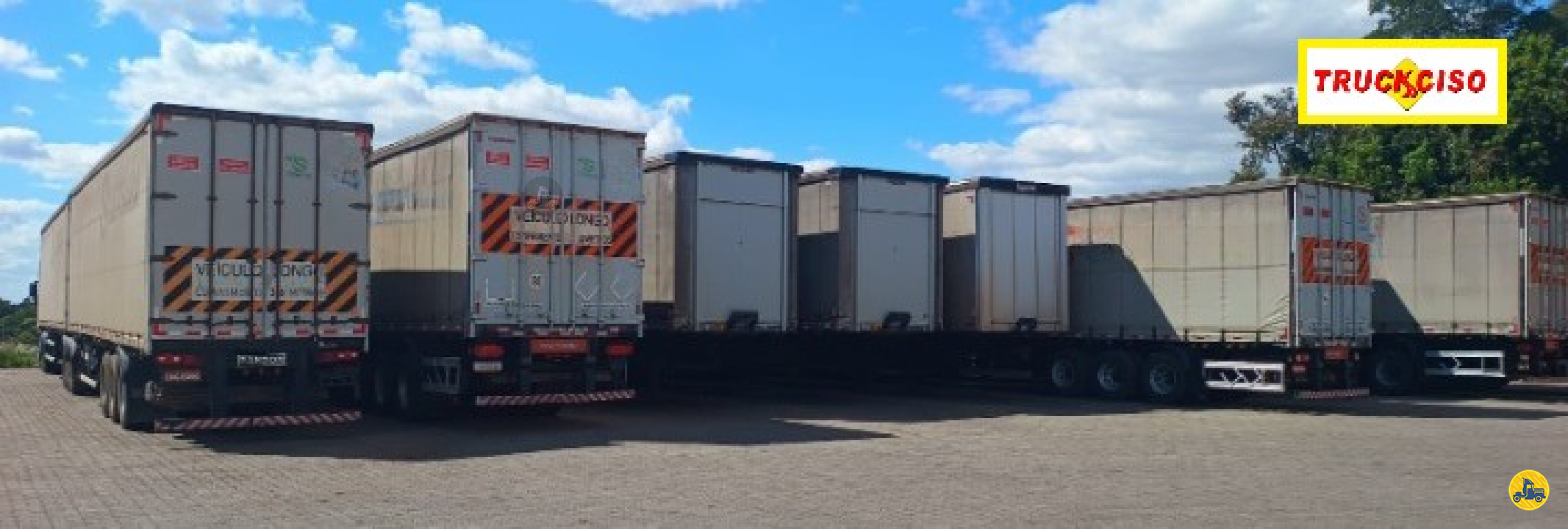 CARRETA BITREM 9 EIXOS BAU SIDER TRUCKCISO ARAUCARIA PARANÁ PR